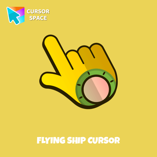 Flying Ship cursor pointer cursor